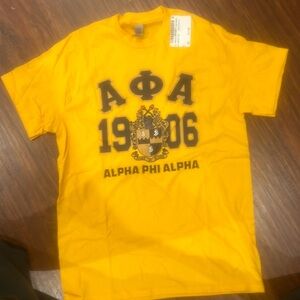 Yellow Alpha Phi Alpha Tee-Shirt